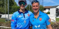 Dad and son 'make history' as 1st XI team-mates  